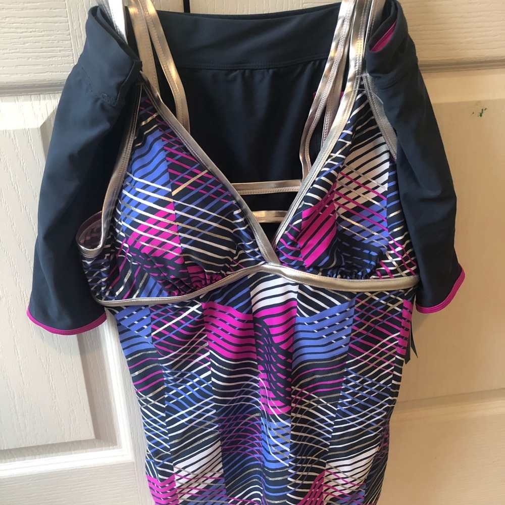 Two piece bathing suit